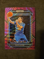 2023 Panini Prizm Draft Picks Zach LaVine #59 Purple Wave Prizm UCLA Bruins